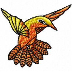 Hummingbirds Embroidery Design 7 Hummingbirds Embroidery Design 7